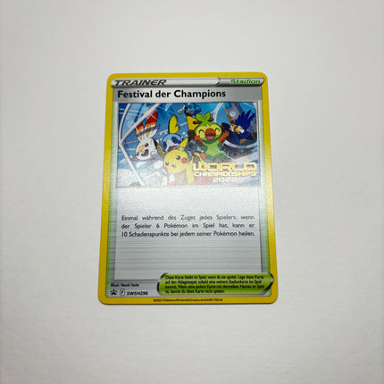 Champions Festival - SWSH296 (World Championships 2022) - SWSH: Sword & Shield Promo Cards (SWSD) - All Languages - Near Mint