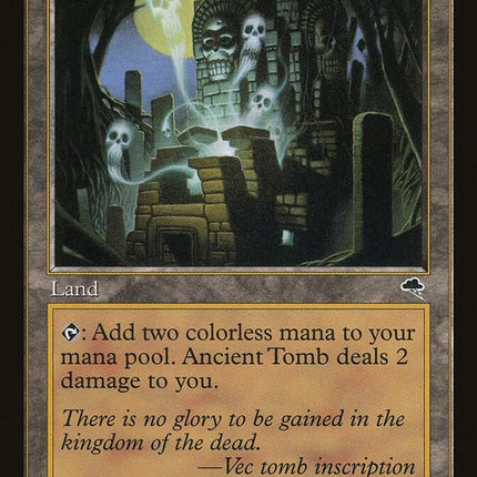 Ancient Tomb - Tempest (TMP) - Moderately Played