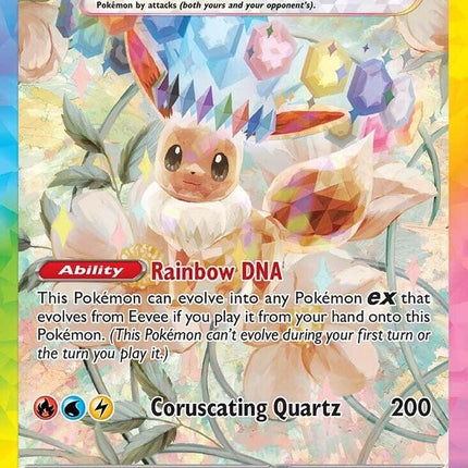 Eevee ex - 167/131 - SV: Prismatic Evolutions (PRE) - Near Mint