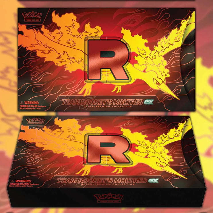 [PREORDER] Team Rocket’s Moltres ex | Ultra Premium Collection | Pokémon