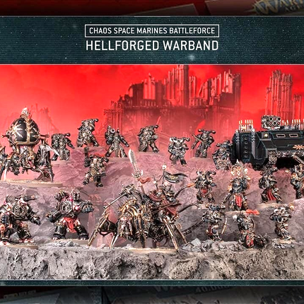 [PREORDER] Hellforged Warband | Chaos Space Marines Battleforce | Warhammer 40k