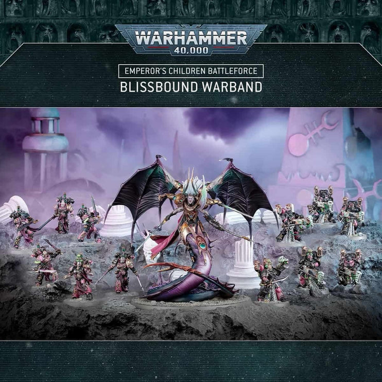 [PREORDER] Blissbound Warband | Emperor’s Children Battleforce | Warhammer 40k