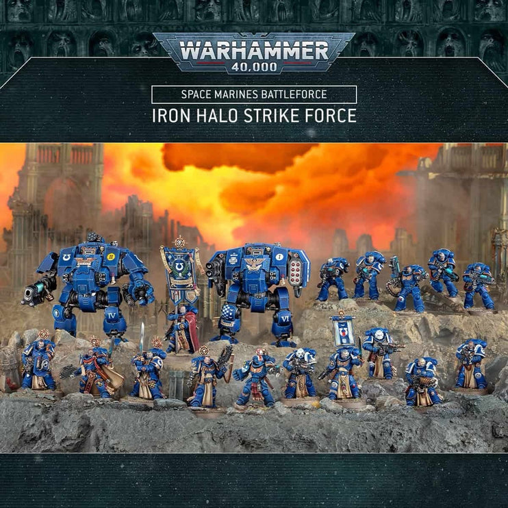 [PREORDER] Iron Halo Strike Force | Space Marines Battleforce | Warhammer 40k