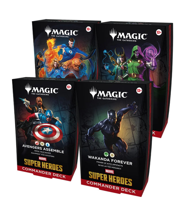 [PREORDER] Marvel: Super Heroes | Commander Decks | Magic: The Gathering