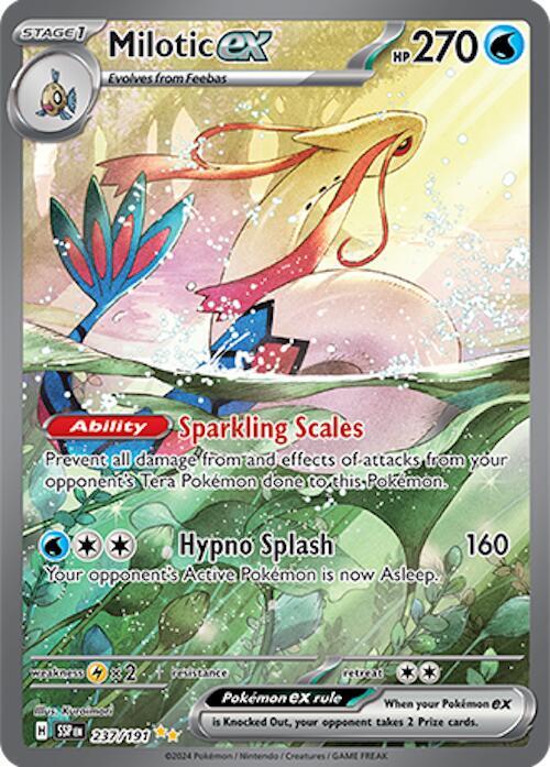 Milotic ex - 237/191 - SV08: Surging Sparks (SV08) - Near Mint