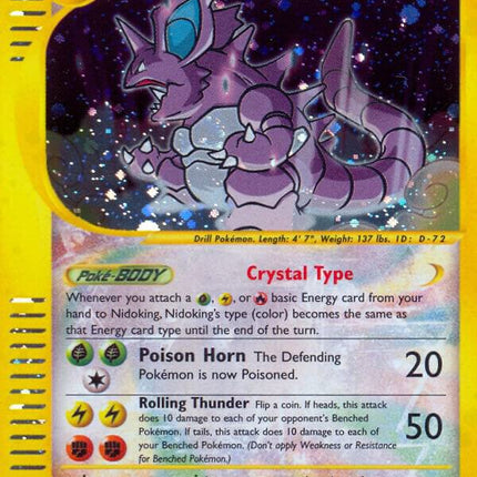 Nidoking (150) - Aquapolis (AQ) - Moderately Played