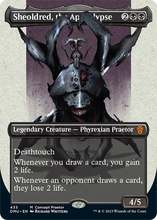 Sheoldred, the Apocalypse (Concept Praetor) - Phyrexia: All Will Be One (ONE) - Near Mint