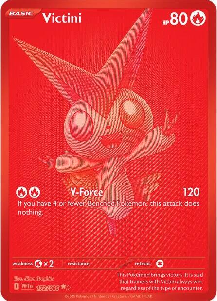 Victini - 172/086 - SV: White Flare (WHT) - Near Mint