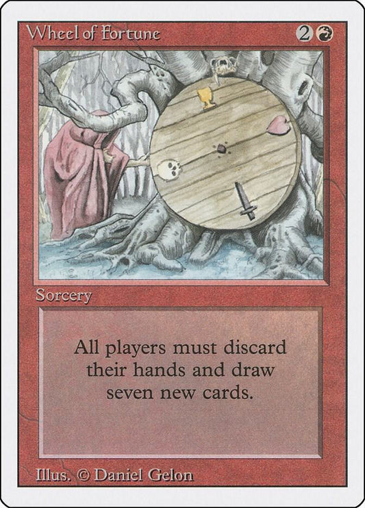 Wheel of Fortune - Revised Edition (3ED) - Moderately Played
