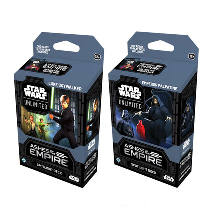 [PREORDER] Ashes of the Empire | Spotlight Decks | Star Wars: Unlimited