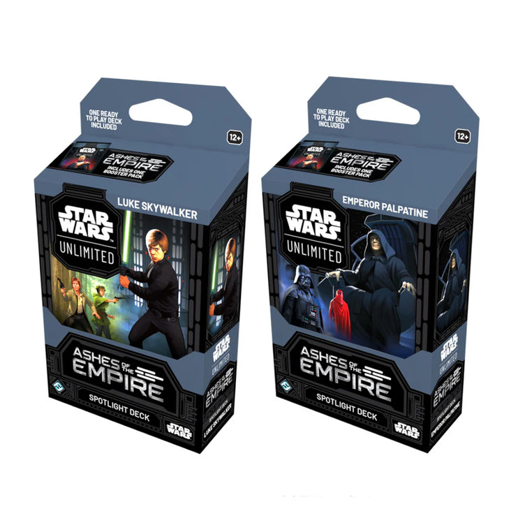 [PREORDER] Ashes of the Empire | Spotlight Decks | Star Wars: Unlimited