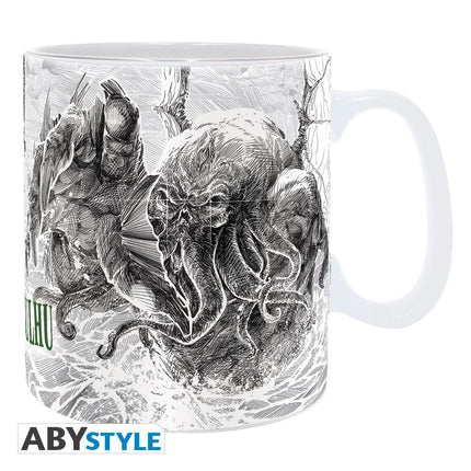 The Call of Cthulhu Attack Mug | ABY Style | Red Collection