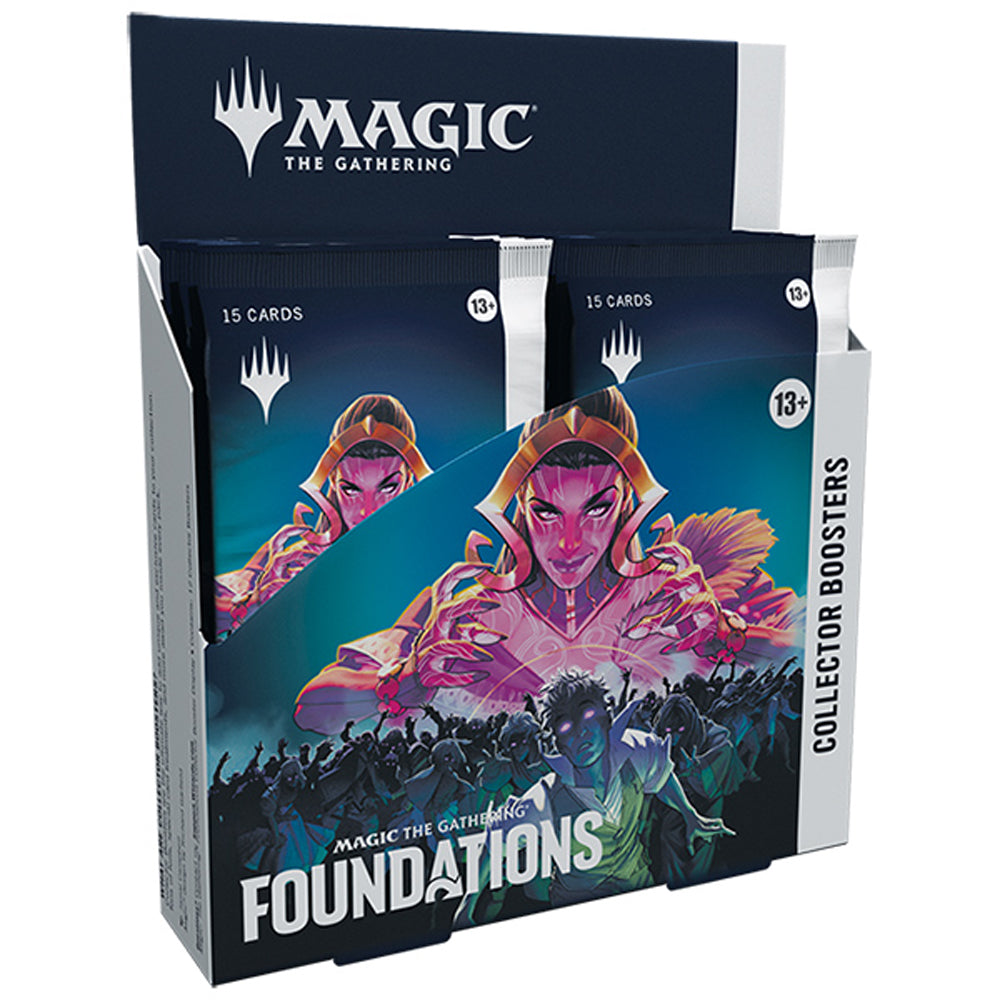 magic: the gathering foundations collector booster box Collectors Boxes Never Fail! Magic Opening Unboxing MTG FDN Standard Time to share your spark Foundations - Play Booster Box