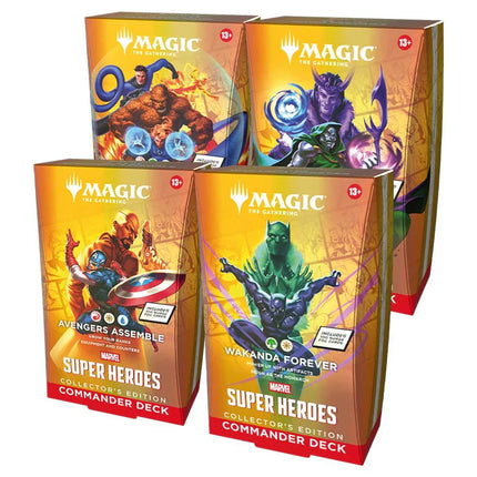Marvel Super Heroes | Collector Commander Decks | Magic