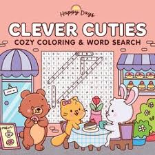 Clever Cuties | Cozy Coloring & Word Search