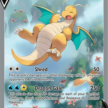 Dragonite V (Alternate Full Art) - SWSH07: Evolving Skies (SWSH07) - Lightly Played