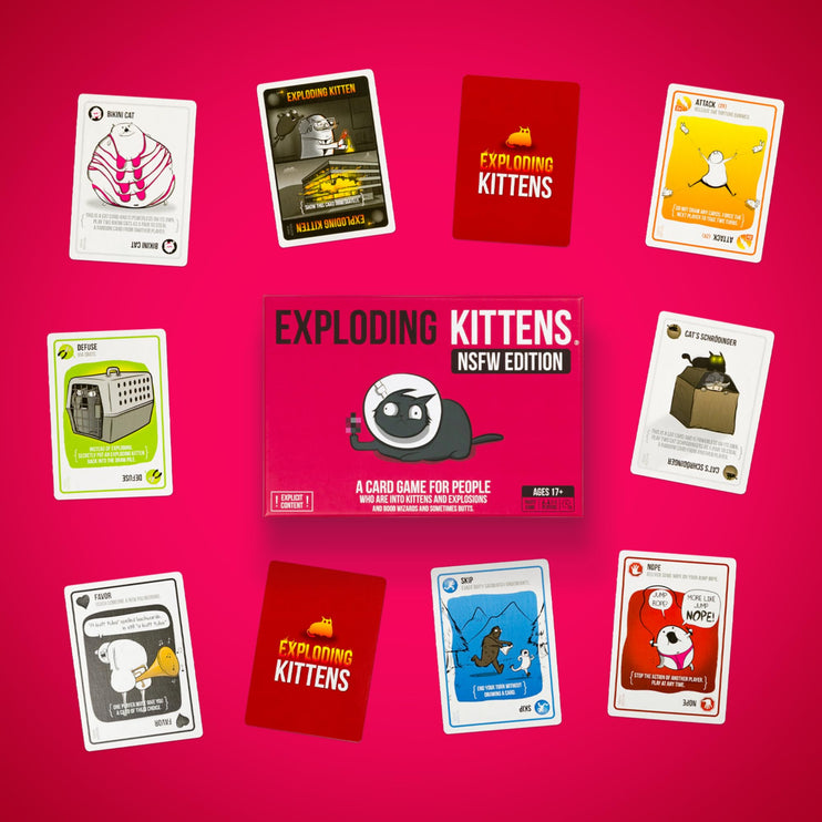 Exploding Kittens: NSFW Edition | Card Game