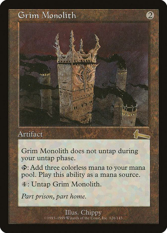 Grim Monolith - Urza's Legacy (ULG) - Lightly Played