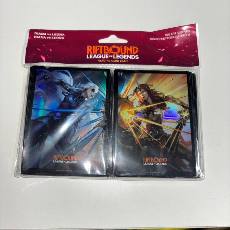 Vendetta | Diana vs Leona: Card Sleeves | Riftbound