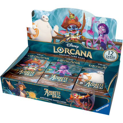 [PREORDER] Azurite Sea | Booster Box | Lorcana