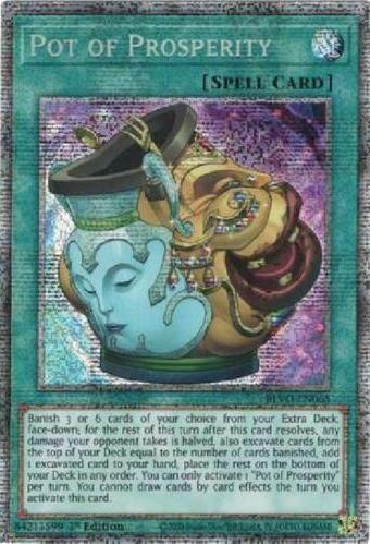 Pot of Prosperity (Starlight Rare) - Blazing Vortex (BLVO) - Near Mint
