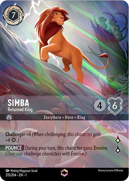 Simba - Returned King (Enchanted) - The First Chapter (1) - Near Mint