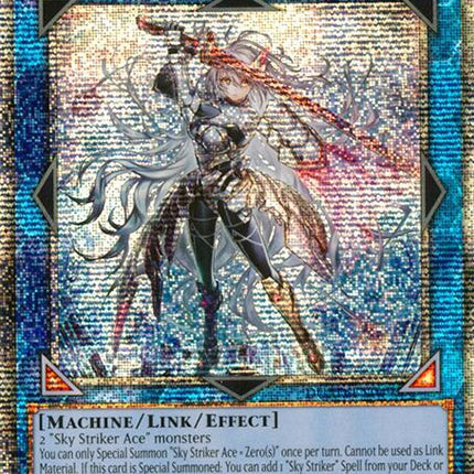 Sky Striker Ace = Zero (Starlight Rare) - Duelist's Advance (DUAD) - Near Mint