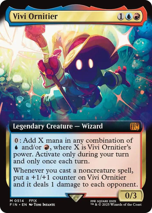 Vivi Ornitier (Extended Art) - FINAL FANTASY (FIN) - Foil - Near Mint